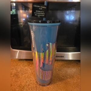 Starbucks 2021 Christmas Color Changing Mermaid Tumbler